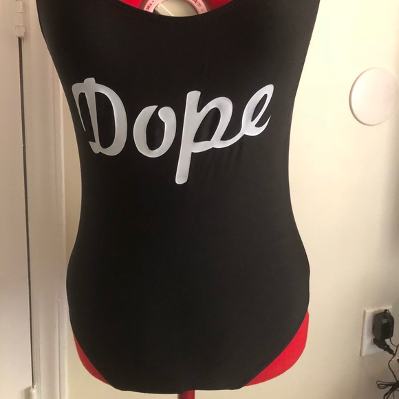 ♠️”Dope” Monogram Bathing Suit ♠️ - Picture 2 of 3